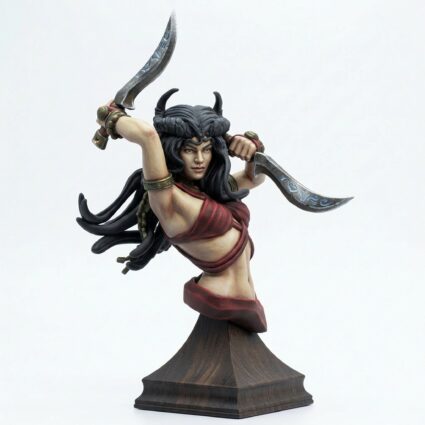 Soraya Blade Dancer - Painted 3D Printed Miniature