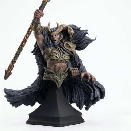 Sylvoth Glade Prince - Painted 3D Printed Miniature