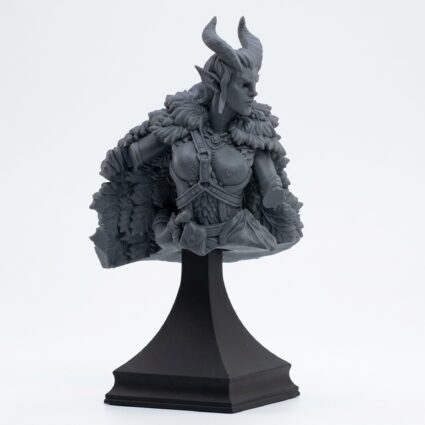 Sylvoth Wildseer - Gray Resin 3D Printed Miniature