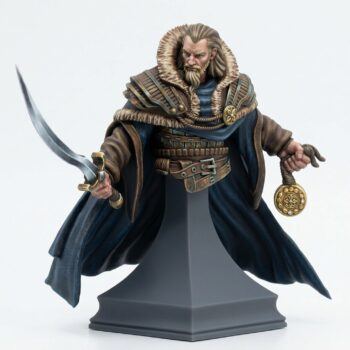 Vazano Marcher Lord BUST - Painted 3D Printed Miniature
