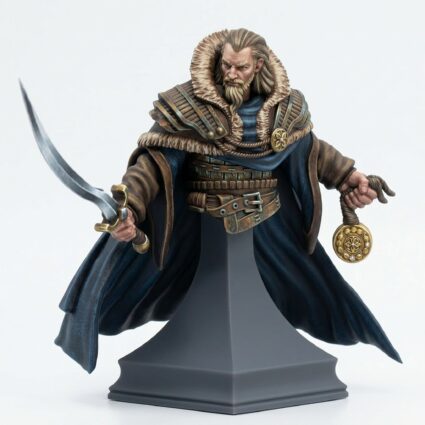 Vazano Marcher Lord BUST - Painted 3D Printed Miniature