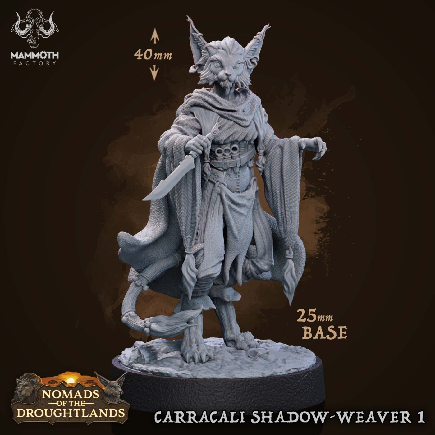 Carracali Shadow Weaver A Miniature