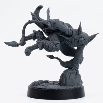 Carracali Shadow Weaver C - Gray Resin 3D Printed Miniature