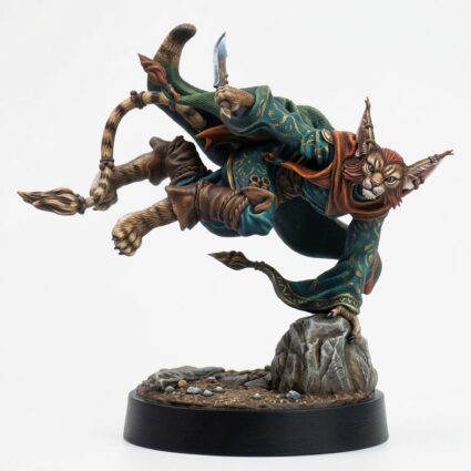 Carracali Shadow Weaver C - Painted 3D Printed Miniature