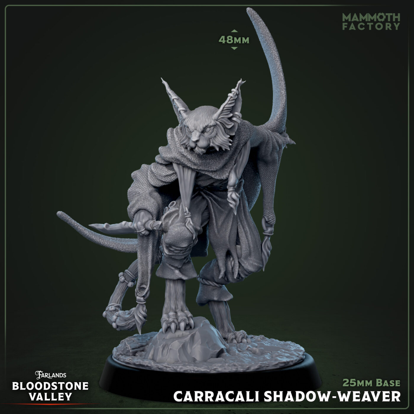 Carracali Shadow Weaver Miniature