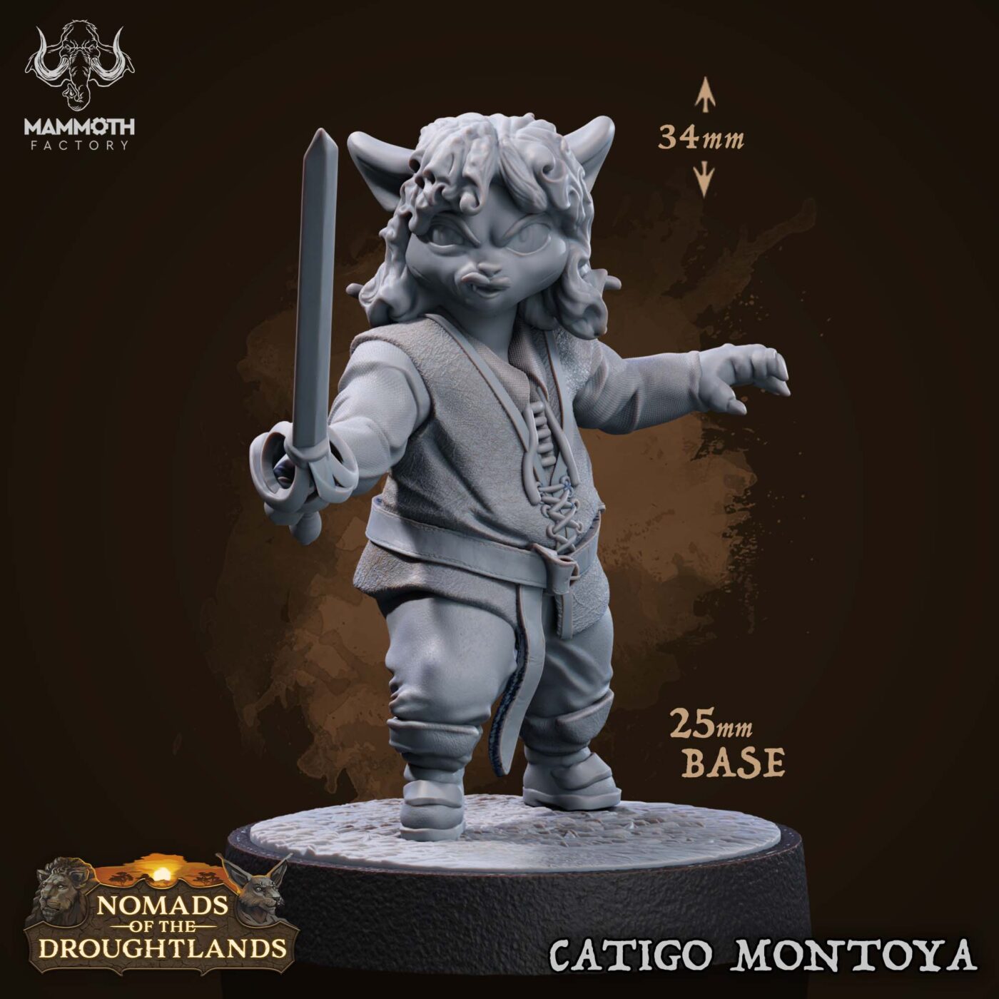 Catigo Montoya Miniature