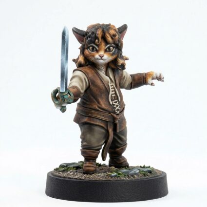 Catigo Montoya - Painted 3D Printed Miniature