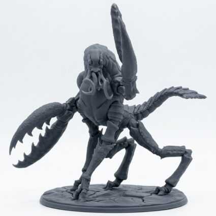 Chuul A - Gray Resin 3D Printed Miniature