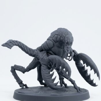 Chuul B - Gray Resin 3D Printed Miniature