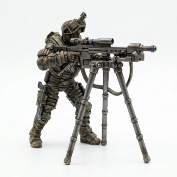 Cobra Night Viper Trooper 5 - Sniper with Tripod - Painted Sci-Fi Miniature