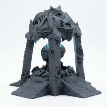 Core Mind - Astral Voyage Mammoth Factory Miniature - Gray Resin 3D Printed Miniature