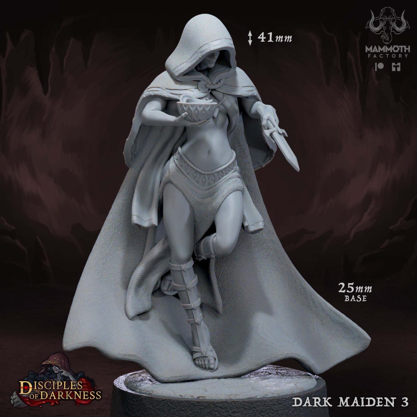 Dark Maiden C Miniature