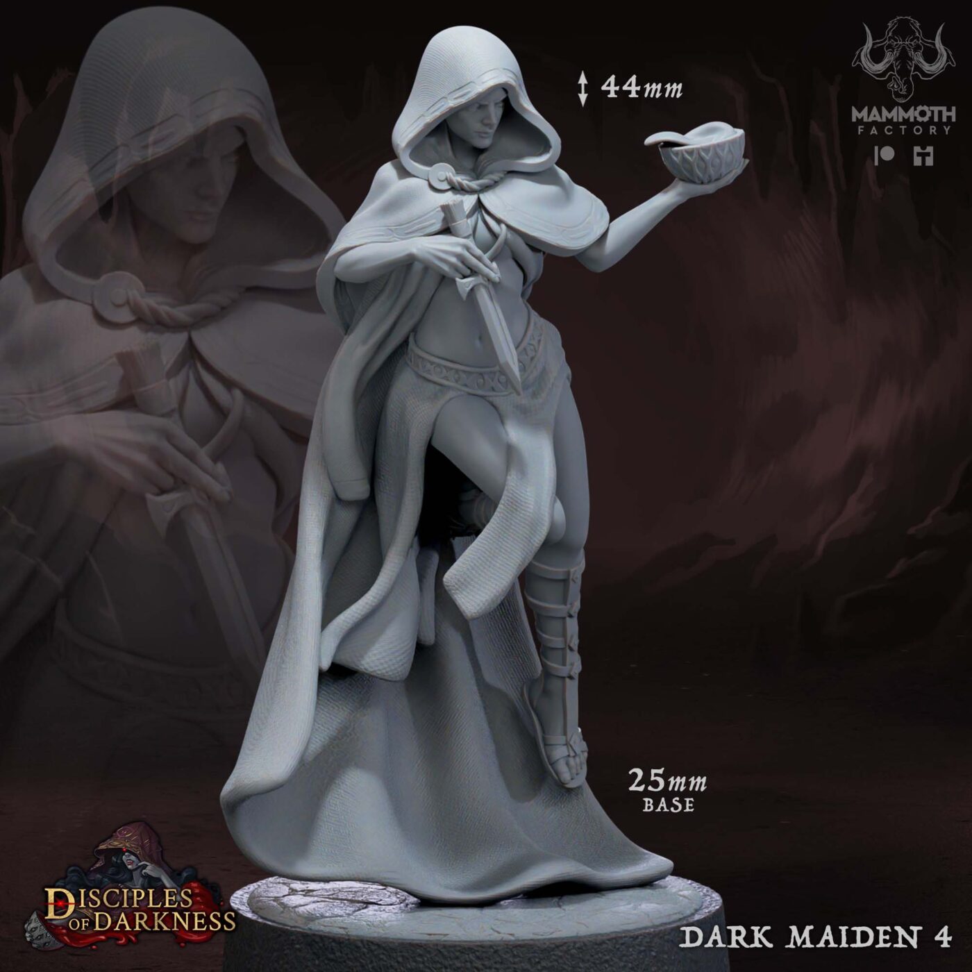 Dark Maiden D Miniature