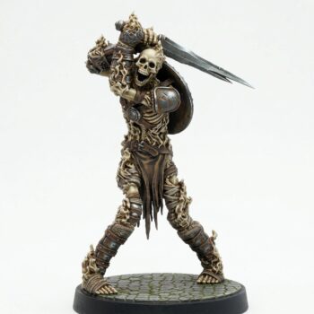 Death Bound Thrall 2 Fire - Painted 3D Printed Miniature