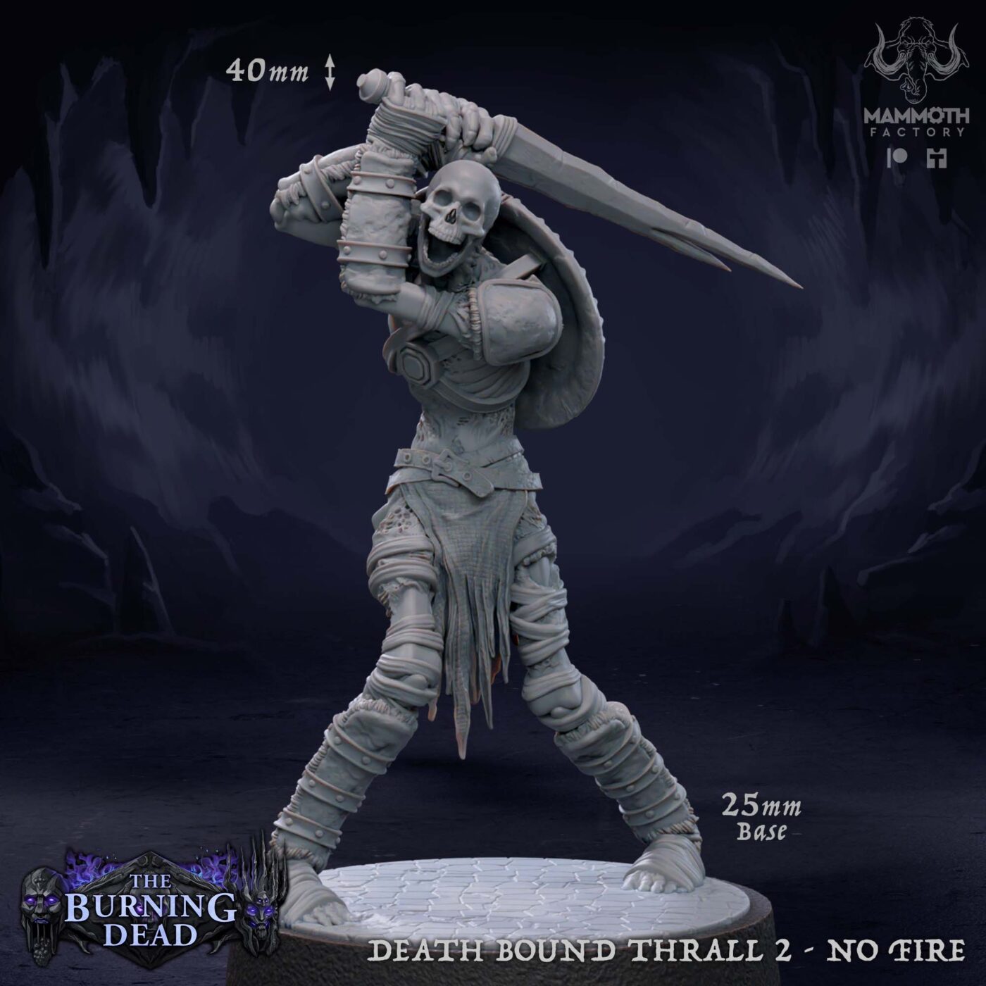 Death Bound Thrall B Miniature