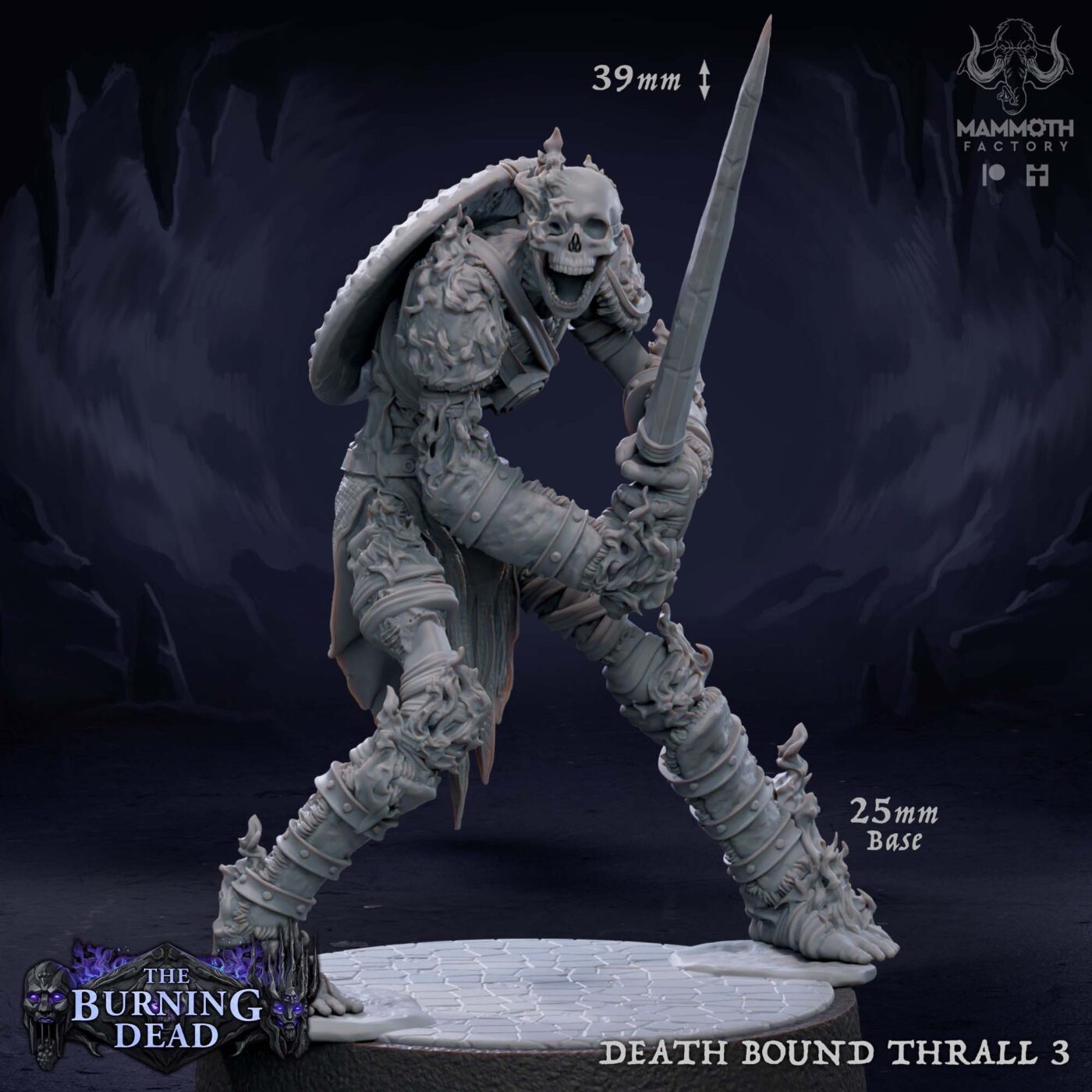 Death Bound Thrall Miniature