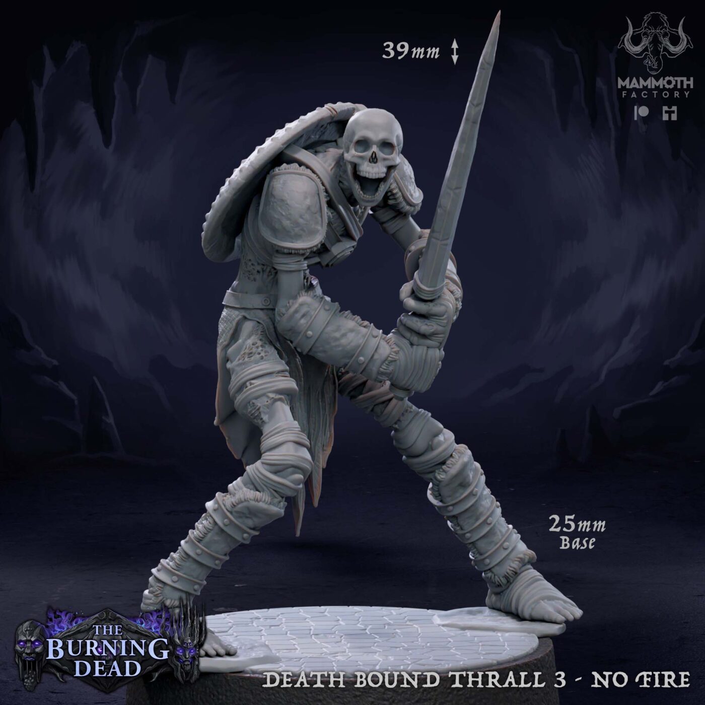 Death Bound Thrall Miniature