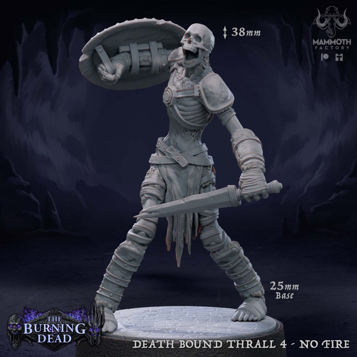 Death Bound Thrall D Miniature