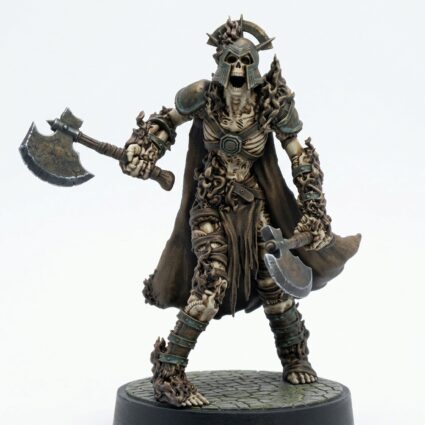 Death Bound Thrall 5 Fire - Painted 3D Printed Miniature