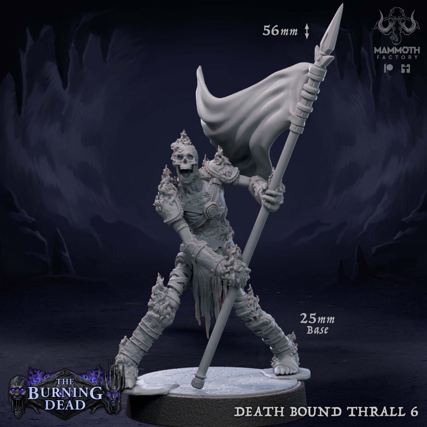 Death Bound Thrall F Miniature