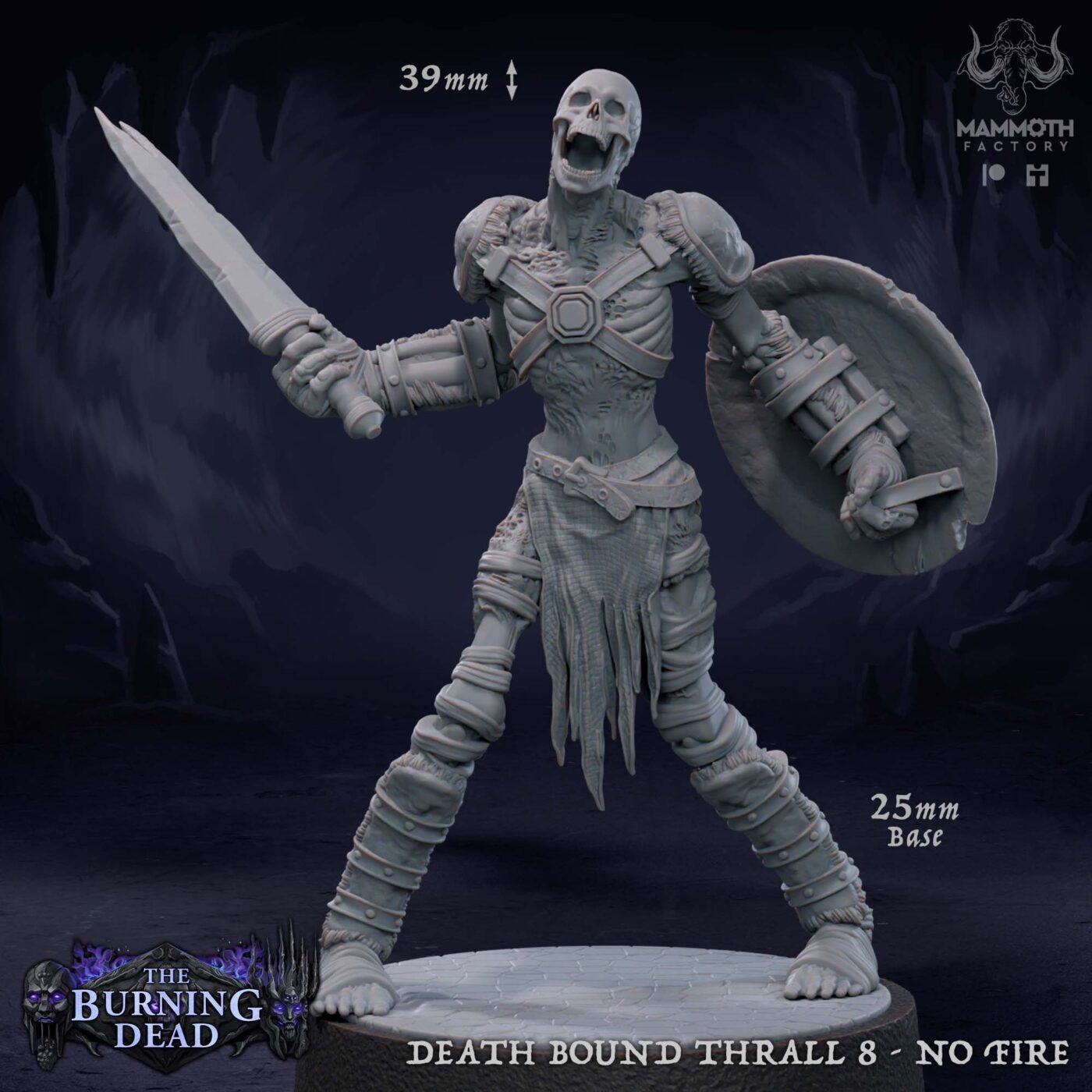 Death Bound Thrall H Miniature