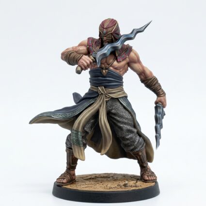 Death Cult Disciple C - Painted 3D Printed Miniature