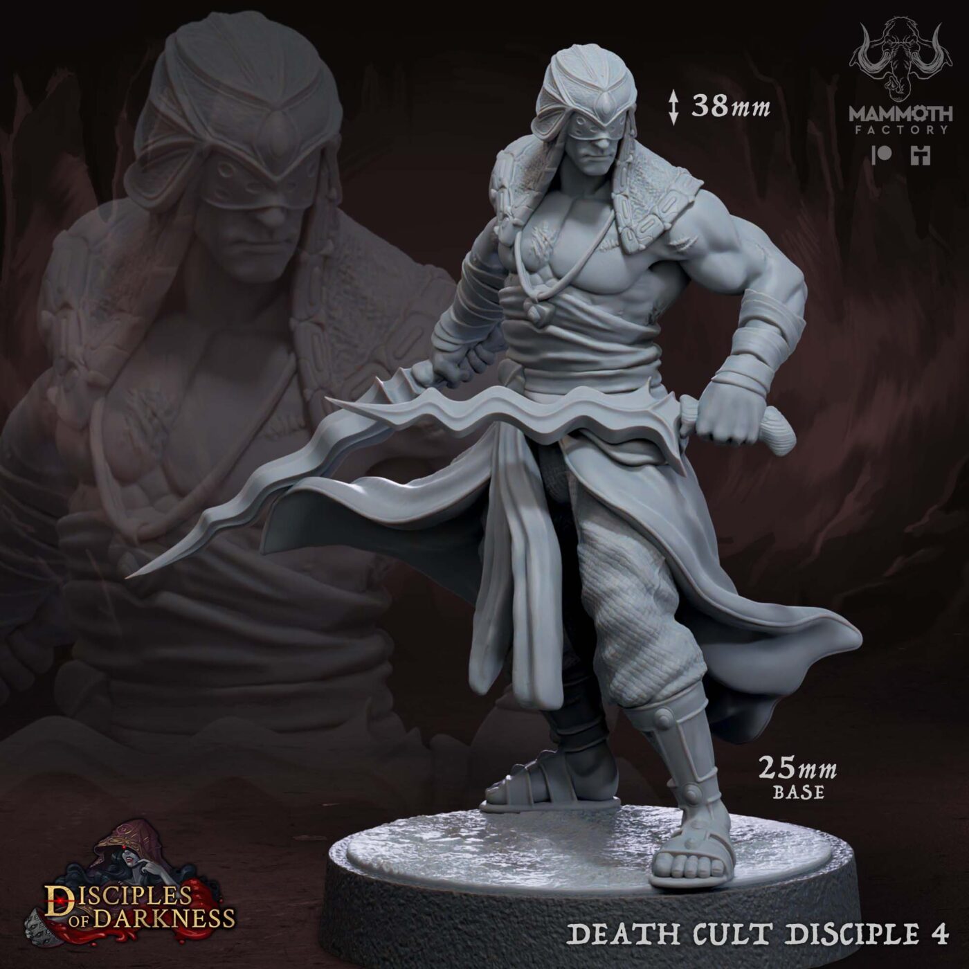 Death Cult Disciple D Miniature