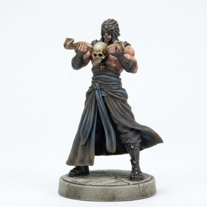 Death Cult Disciple 6 Musician - Painted 3D Printed Miniature