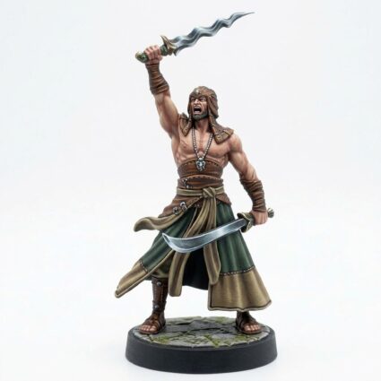 Death Cult Disciple 8 Leader - Painted 3D Printed Miniature