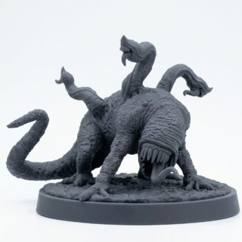 Devourer Beast A - Gray Resin 3D Printed Miniature
