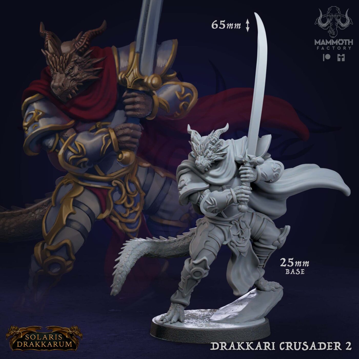 Drakkari Crusader B Miniature