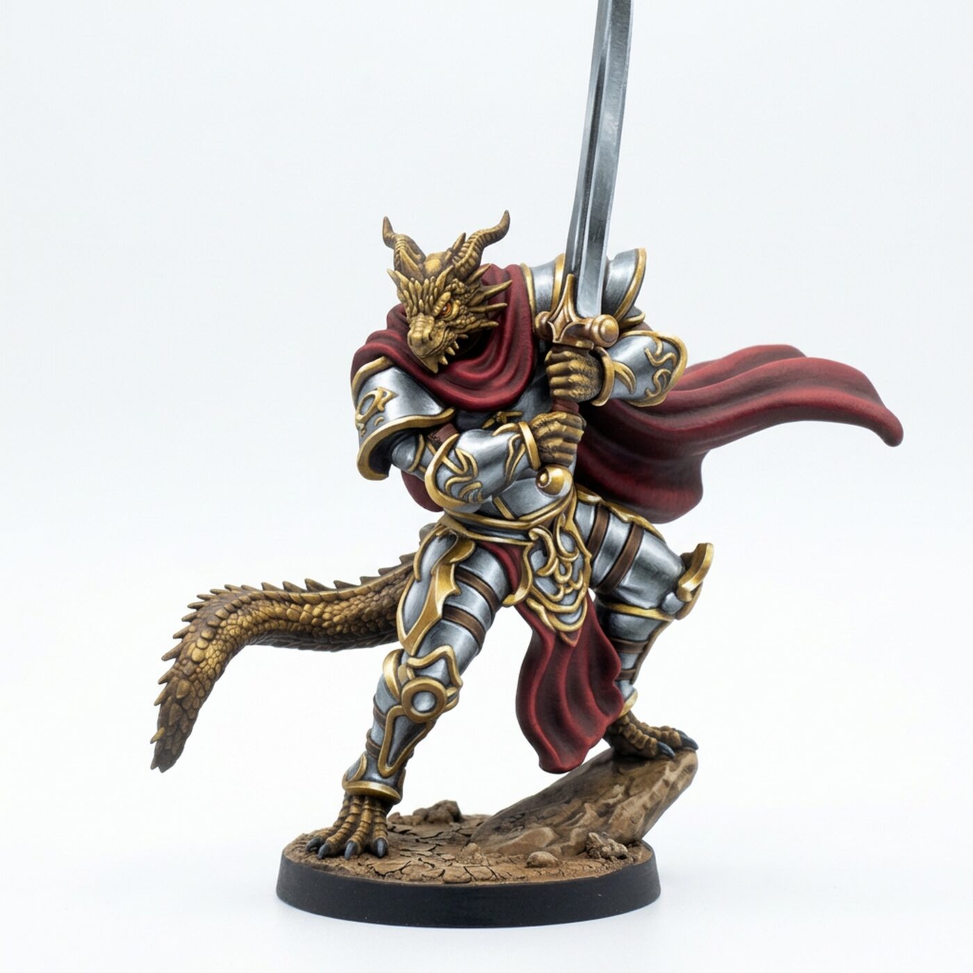 Drakkari Crusader B - Painted 3D Printed Miniature