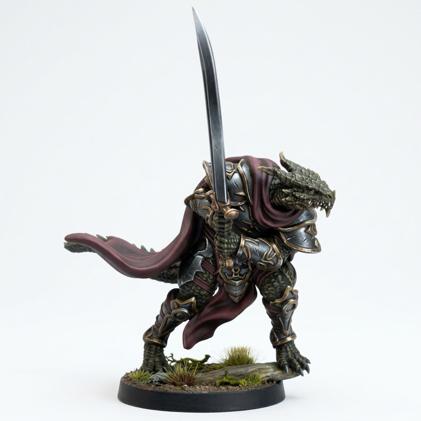 Drakkari Crusader C - Painted 3D Printed Miniature