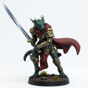 Drakkari Crusader D - Painted 3D Printed Miniature