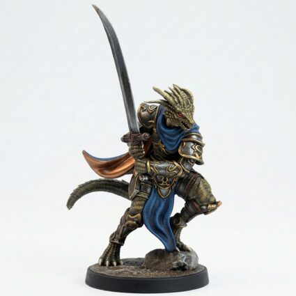 Drakkari Crusader E - Painted 3D Printed Miniature