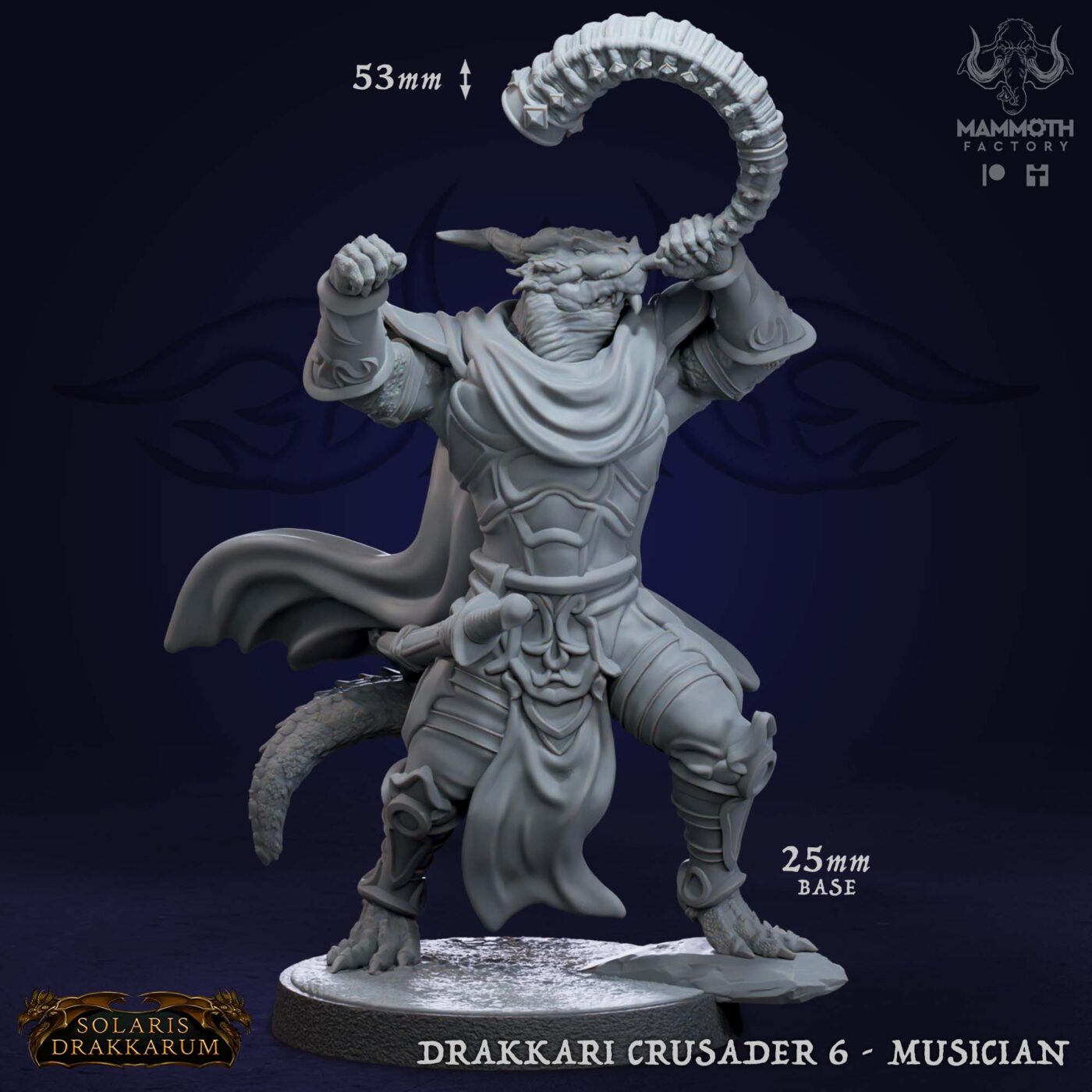 Drakkari Crusader 6 Musician Miniature