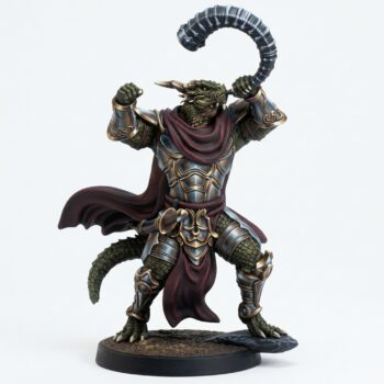 Drakkari Crusader 6 Musician - Painted 3D Printed Miniature