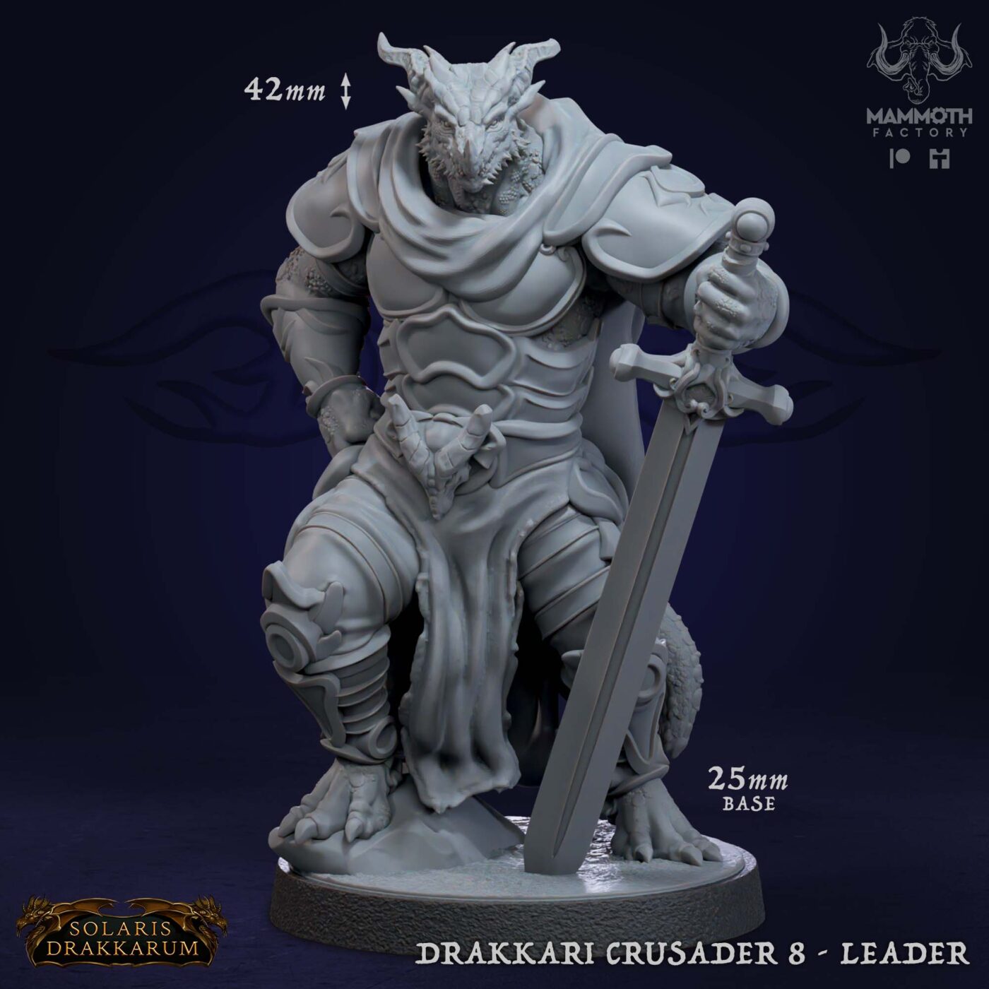 Drakkari Crusader Leader Miniature