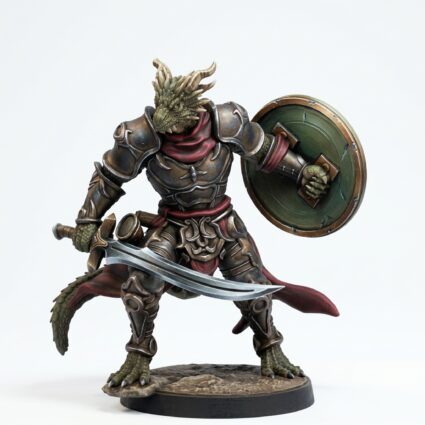 Drakkari Flameblade B - Painted 3D Printed Miniature