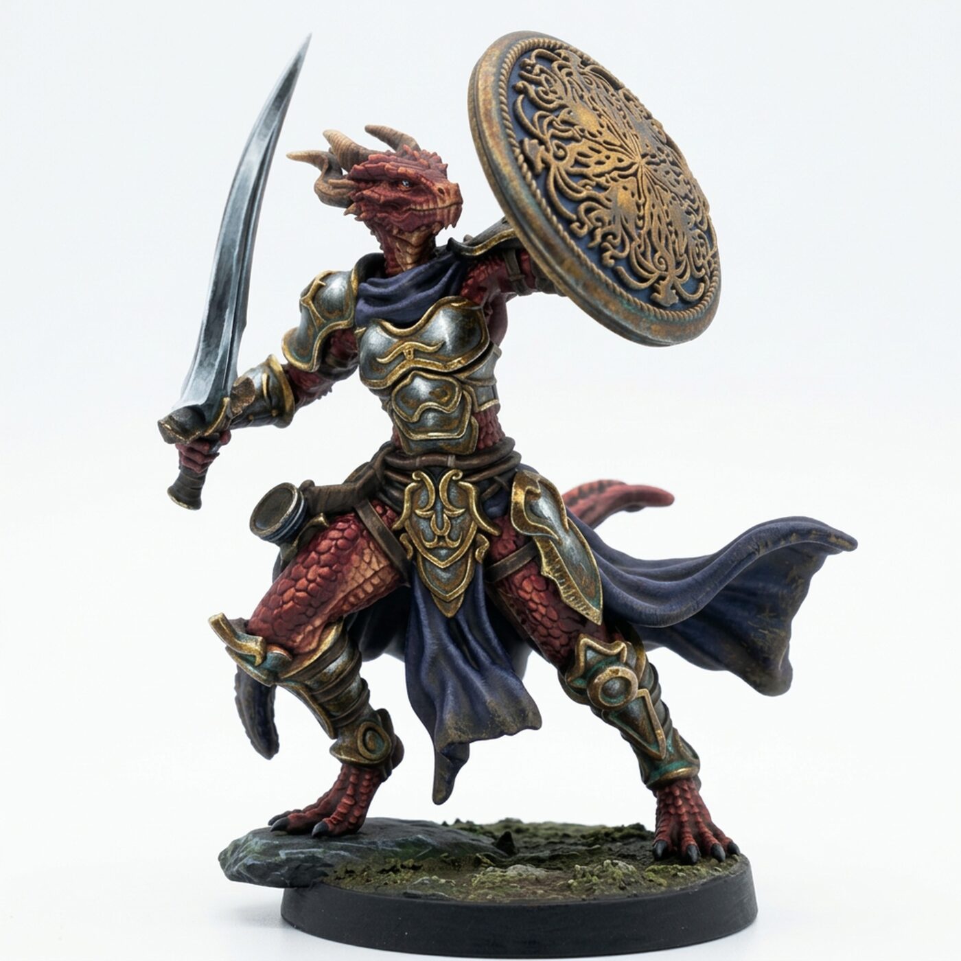 Drakkari Flameblade E - Painted 3D Printed Miniature