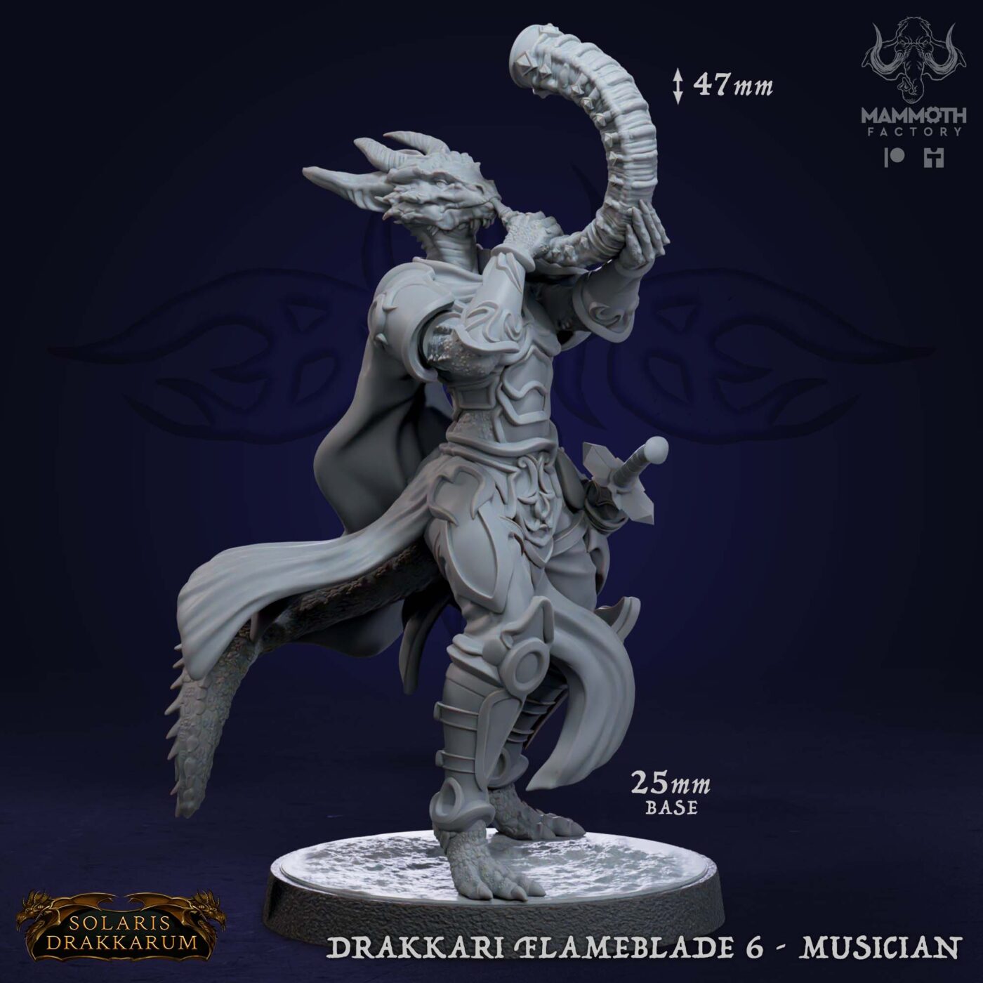 Drakkari Flameblade 6 Musician Miniature