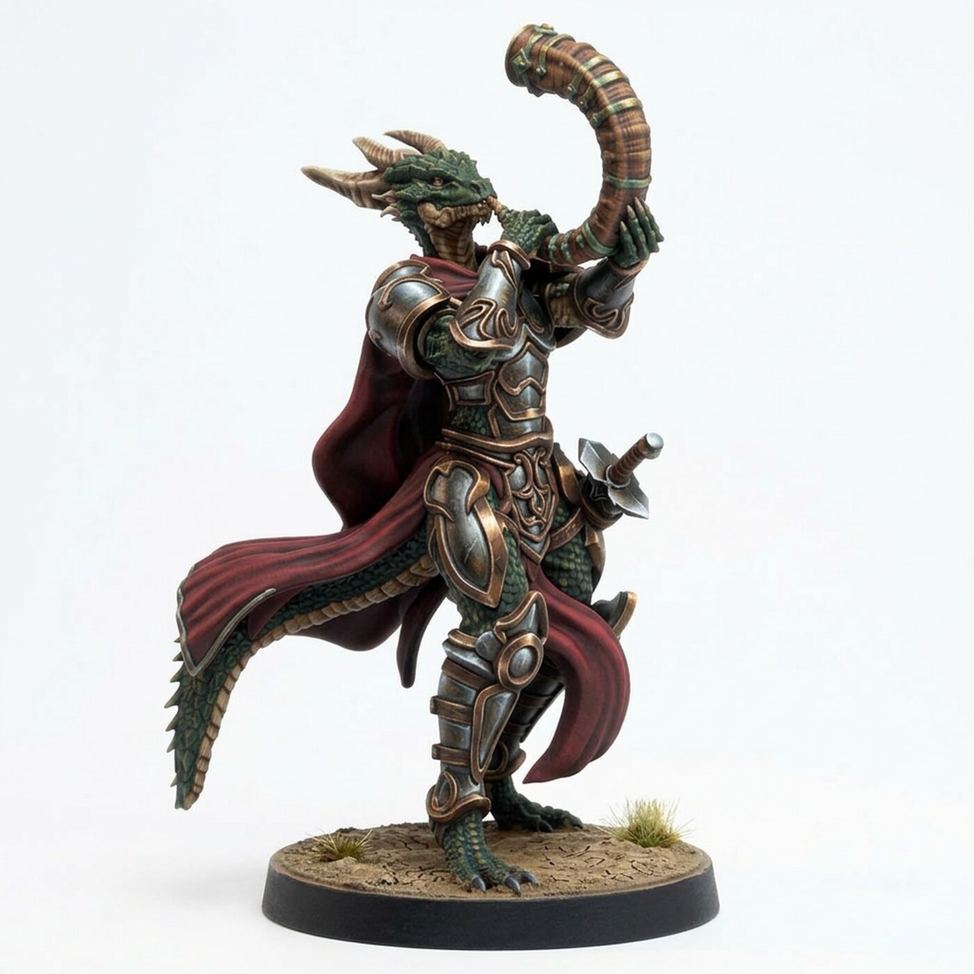 Drakkari Flameblade 6 Musician - Painted 3D Printed Miniature