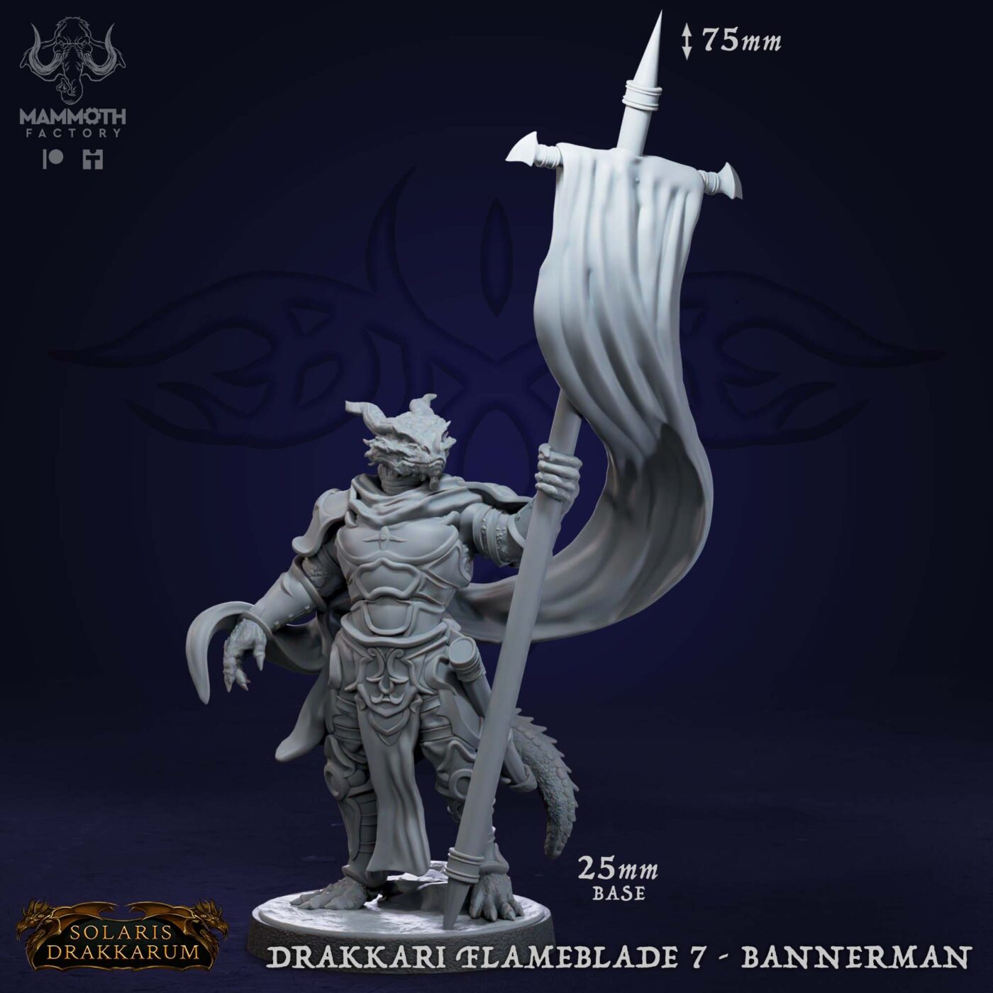 Drakkari Flameblade 7 Bannerman Miniature
