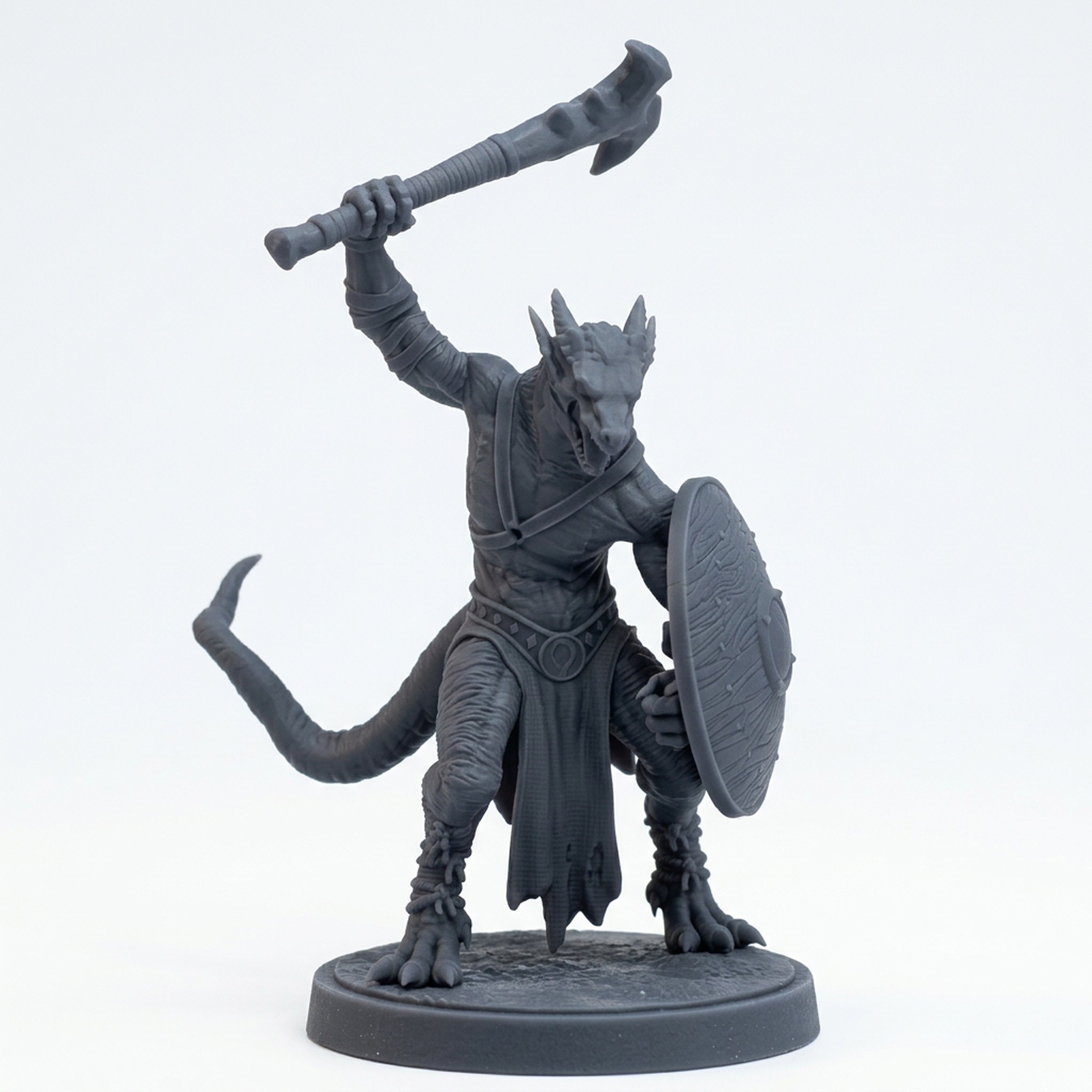Drakkling Scout B - Gray Resin 3D Printed Miniature