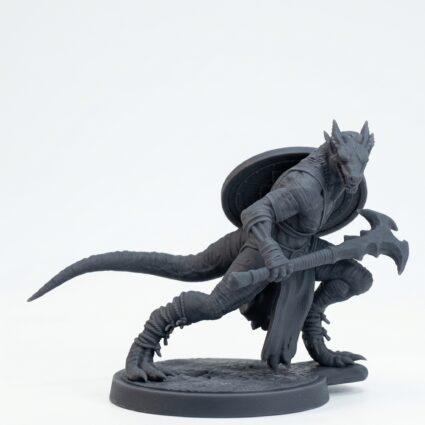 Drakkling Scout C - Gray Resin 3D Printed Miniature