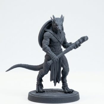 Drakkling Scout E - Gray Resin 3D Printed Miniature