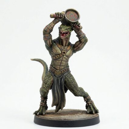 Drakkling Scout Musician - Painted 3D Printed Miniature