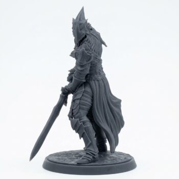 Dralfar Blademaster A - Gray Resin 3D Printed Miniature