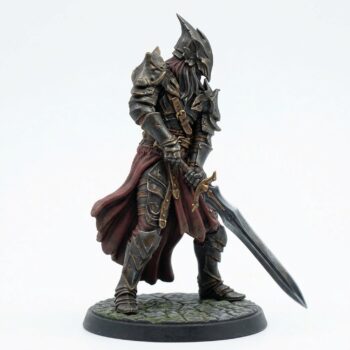 Dralfar Blademaster A - Painted 3D Printed Miniature