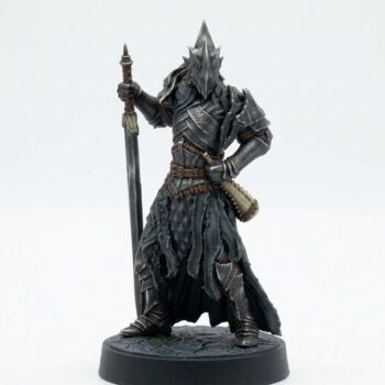 Dralfar Blademaster 8 Musician - Painted 3D Printed Miniature